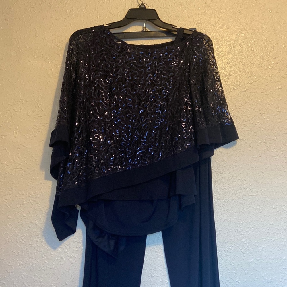 Navy mother of the bride outfit